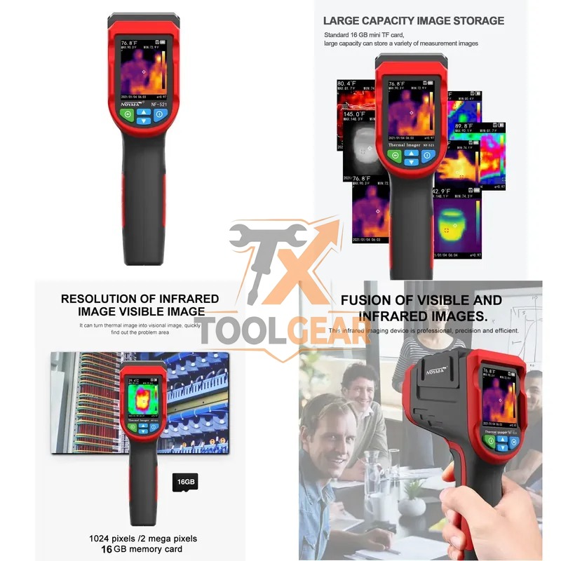 Nf 521 Thermal Imaging Camera - Telecamere di videosorveglianza termiche di rete