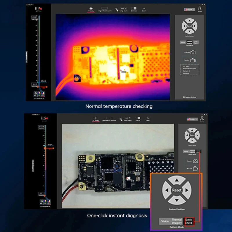 Ranlraka ShortCam II Fotocamer - Shortcam Thermal Imaging Pcb recensione e prezzo