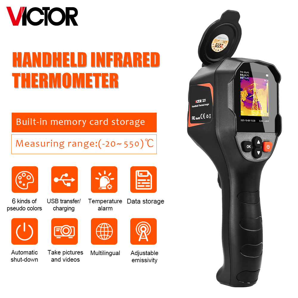 Termocamera VICTOR TISR 240x24 - Nf 521 Thermal Imaging Camera recensione e prezzo