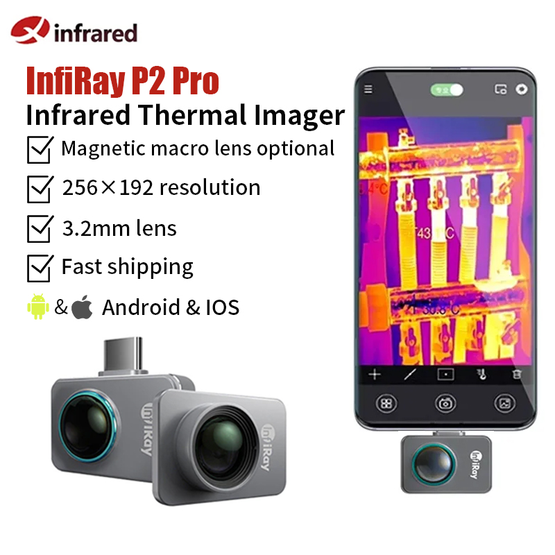 Termocamera inray P2 Pro per t - Nf 521 Thermal Imaging Camera recensione e prezzo